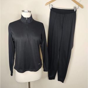 Patagonia Capilene Base Layer Set 1/4 Zip Top + Leggings